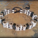 Double Chain Style with Silver and Black